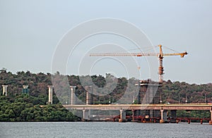 Construction of Bridge Piers photo