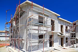 Costruzione da l'edificio da calcestruzzo casa 