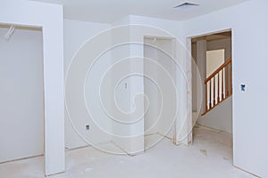 Construction building industry new home construction Building construction gypsum plaster walls