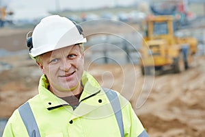 Construction building site foreman