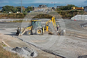 Construction of bypass in Bratislava