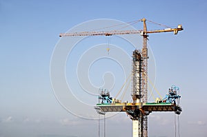 Construction of Cable Stayed Bridge