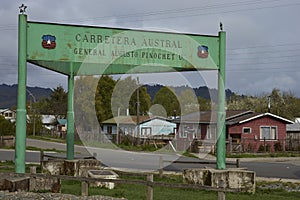 Construction of the Carretera Austral photo