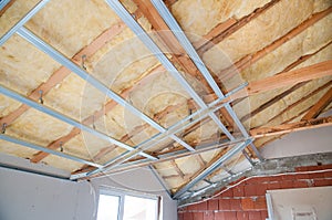 Construction of ceiling insulation