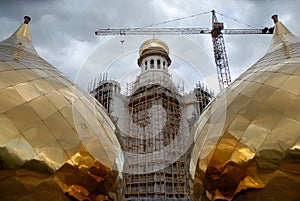 Construction of church