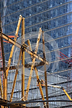 Construction in the city