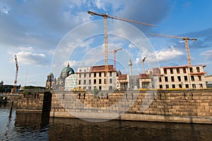 Construction of the City Palace, Berlin photo