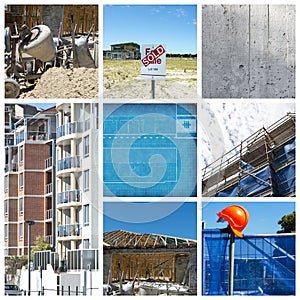 Construction Collage