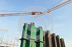 Construction condominiums buildings