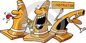 Construction cones