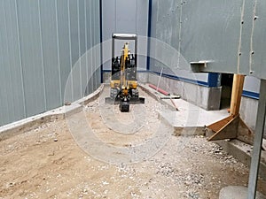 Construction confined space excavating