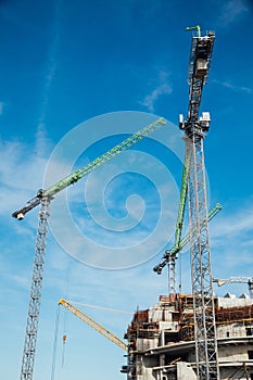 Construction Crane For Building Construction nice