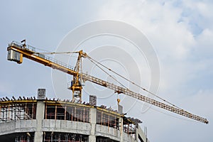 Construction crane/site