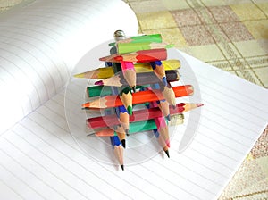 Construction of crayons