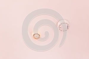 Construction details : Wireless indoor access point installed on