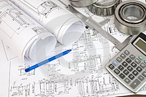 Construction drawings. Desk Engineer