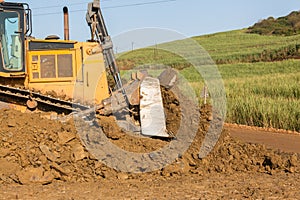 Construction Earth Mover Machine Bucket Soil
