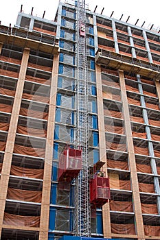 Construction elevators photo