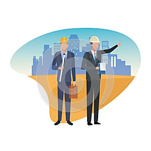 Construction engineer and architec avatar