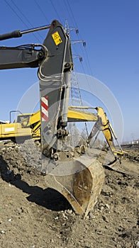 Construction excavator