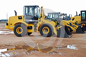 Construction excavators