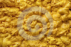 Construction foam background