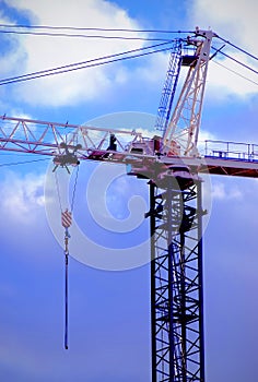 Construction Gantry Crane Clos photo