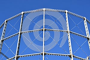 Construction of a gas holder