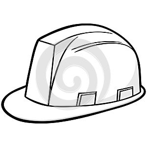 Construction Hard Hat Illustration