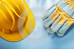 Construction hard hat safety gloves