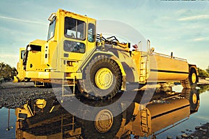 Construction heavy duty vehicle equipment photo