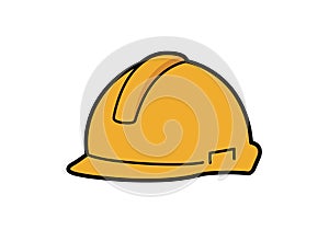 Construction helmet clipart.