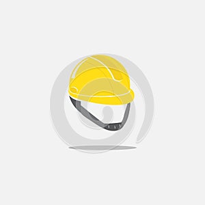 Construction helmet icon on white background. safety hard hat. Vector. Illustration.