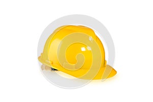 Construction Helmet isolated on white background with clipping p