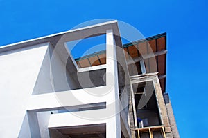 Construction of housing in a suburb