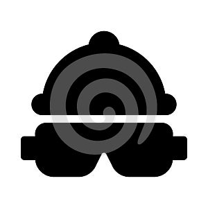 Construction vector glyph flat  icon