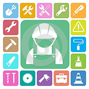 Construction Icons set