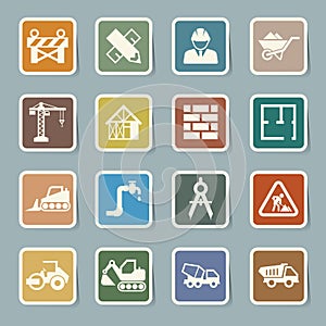 Construction Icons set