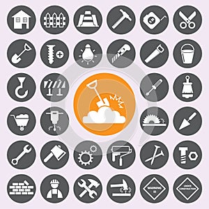 Construction Icons set.vector/eps10.