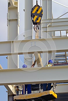 Construction of industrial building