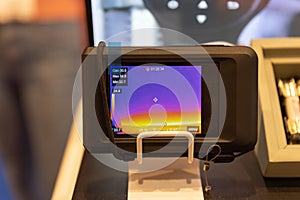 Construction Industrial Thermal Imager At The Expo