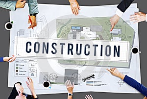 Construction Industry Building Architecture Infrastructure Concept