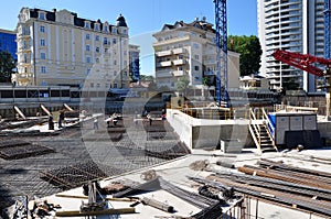 Construction of International Olympic University