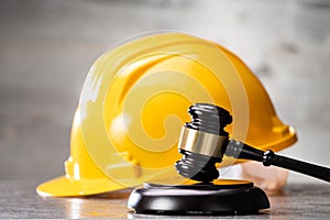 Construction Law Legal Litigation And Gavel photo