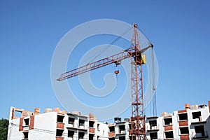 Construction. Lifting crane