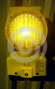 Construction Light closeup