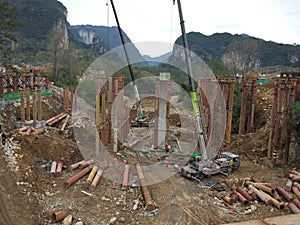 The Construction of long span bridge