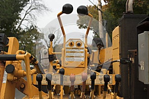 Construction machine operating system