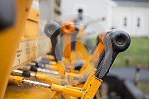 Construction machine operating system