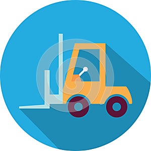 construction machine. Vector illustration decorative design